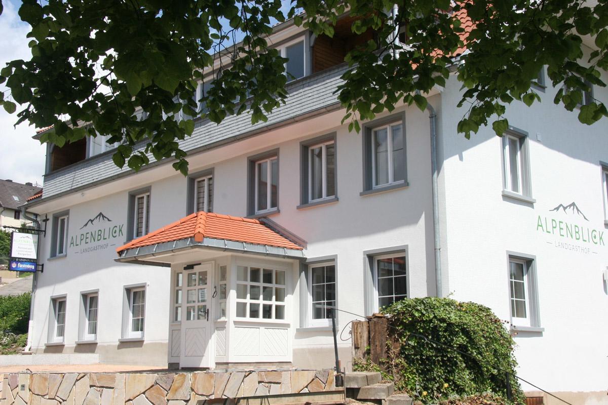 Landgasthof Alpenblick An Der Wutachschlucht Suedschwarzwald Löffingen Kültér fotó